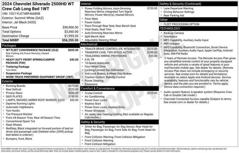 chevrolet silverado 2500hd 2024 1GC1YLE74RF466898 image chevrolet silverado 2500hd 2024 1GC1YLE74RF466898 image